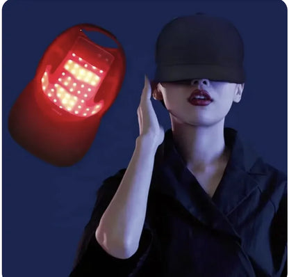 LM-K LED Hair Regrowth Cap – Red & Blue Light Therapy for Home Use