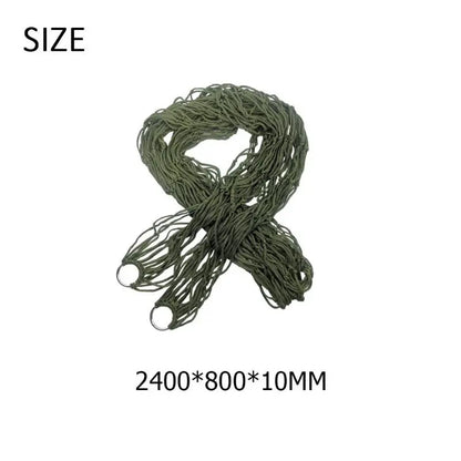 Single Person Nylon Net Outdoors Hammock